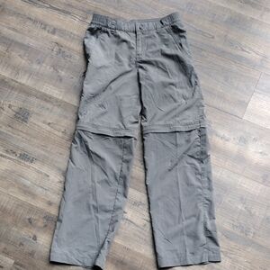 Columbia Gray Cargo Convertible Pants